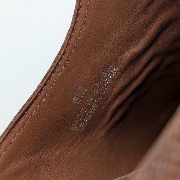 Donald Pliner Mindy Distressed Suede Western Mules Women's Size US6M EU37 - Picture 6 of 13